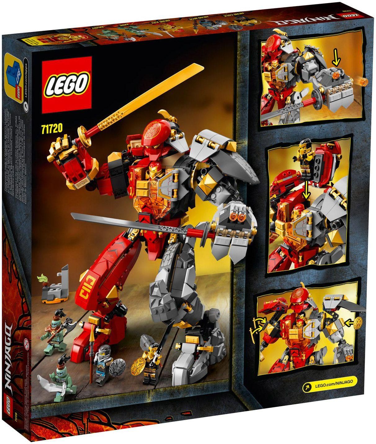 Lego Ninjago - Le Robot De Feu Et De Pierre - 71720 - 2