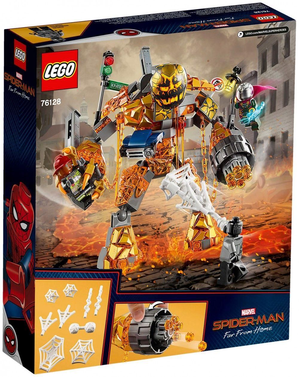 Lego Marvel - Spider Man Et La Bataille De L'homme De M�tal - 76128 - 2