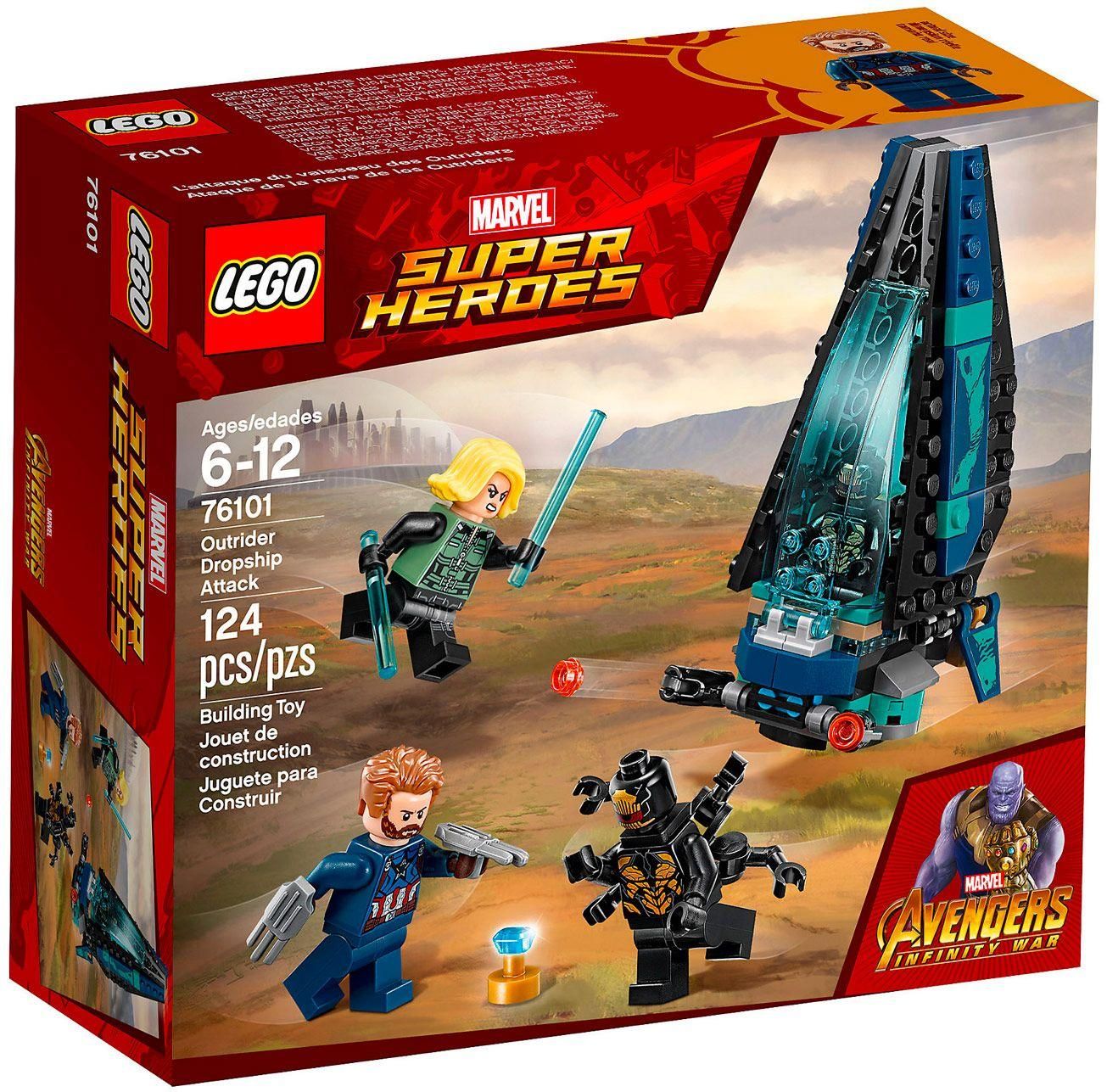 Lego 76101 - Lattaque Du Vaisseau Par Les Outriders - 5