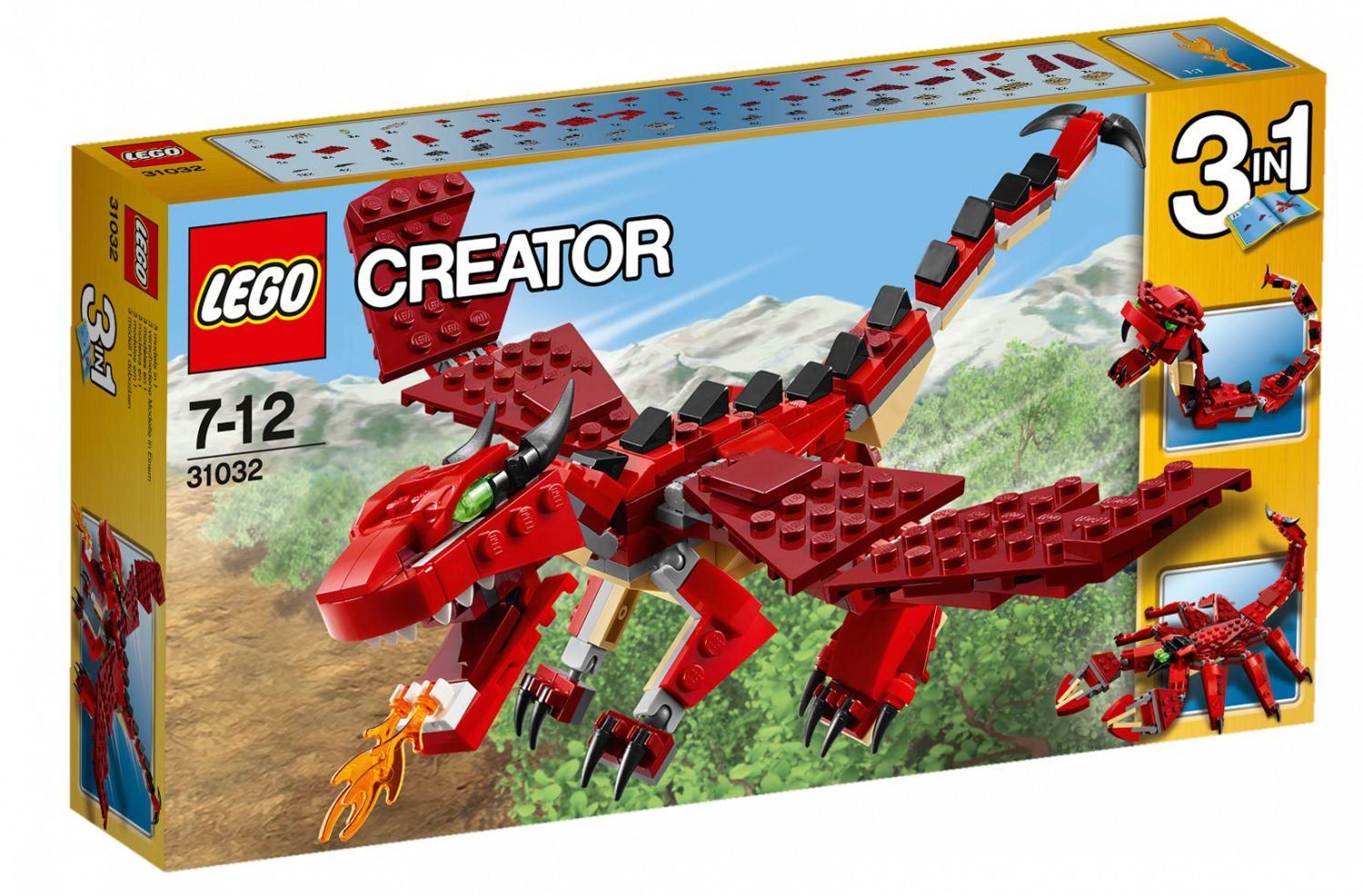 Lego Creator - Les Cr�atures Rouges - 31032
