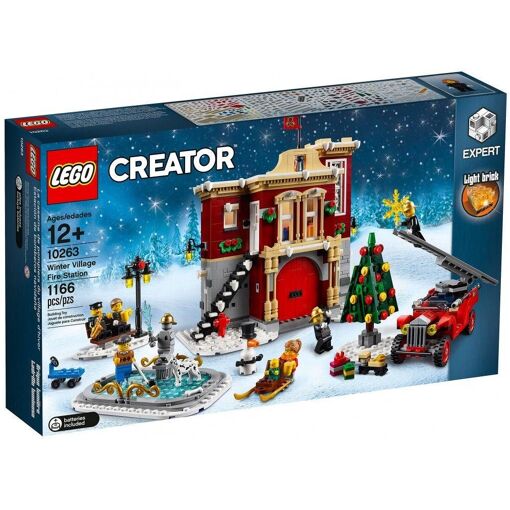 Lego Creator - La Caserne Des Pompiers Du Village D'hiver - 10263