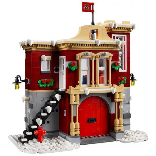 Lego Creator - La Caserne Des Pompiers Du Village D'hiver - 10263 - 4