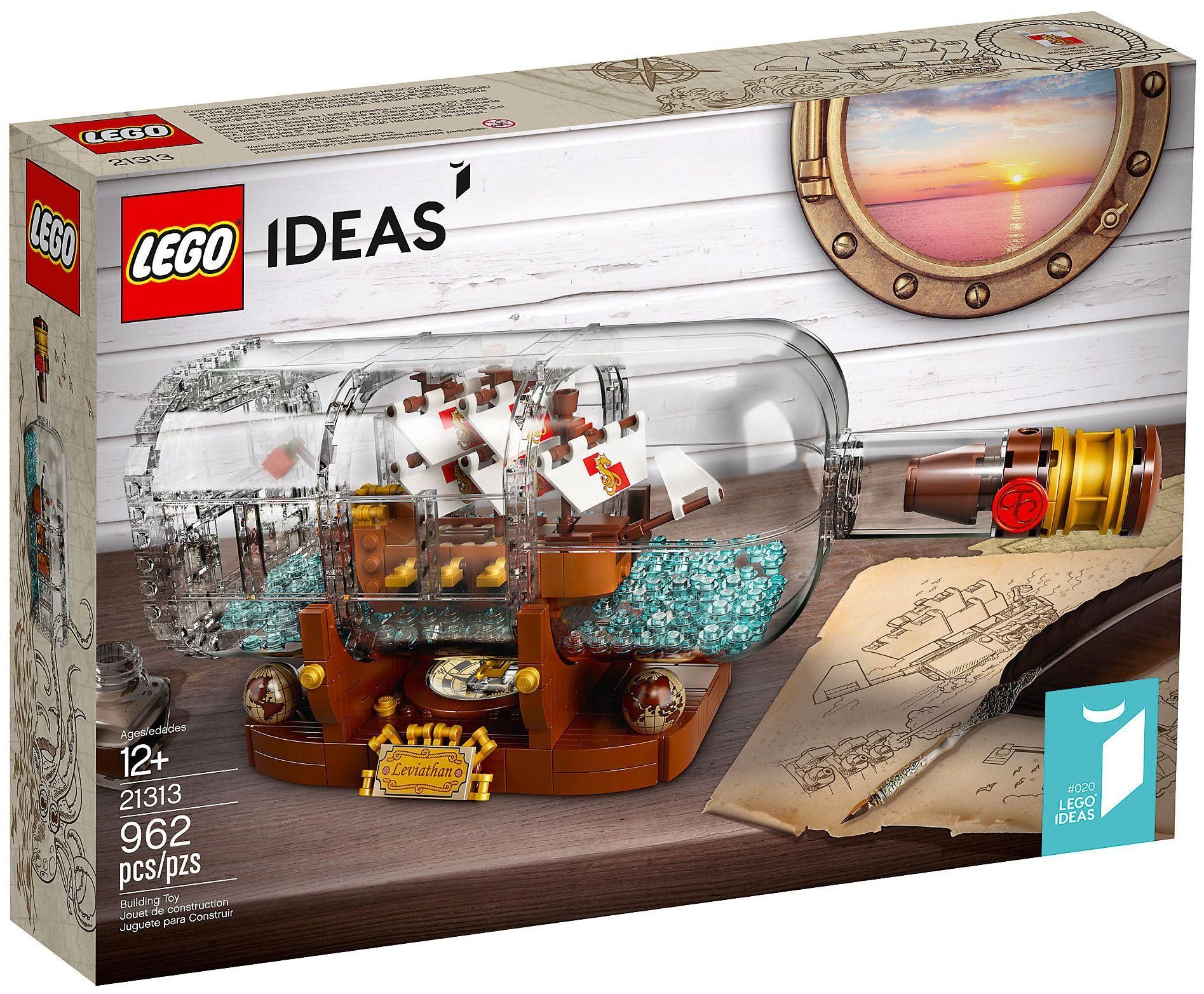 Lego Ideas - Bateau Dans Une Bouteille - 21313