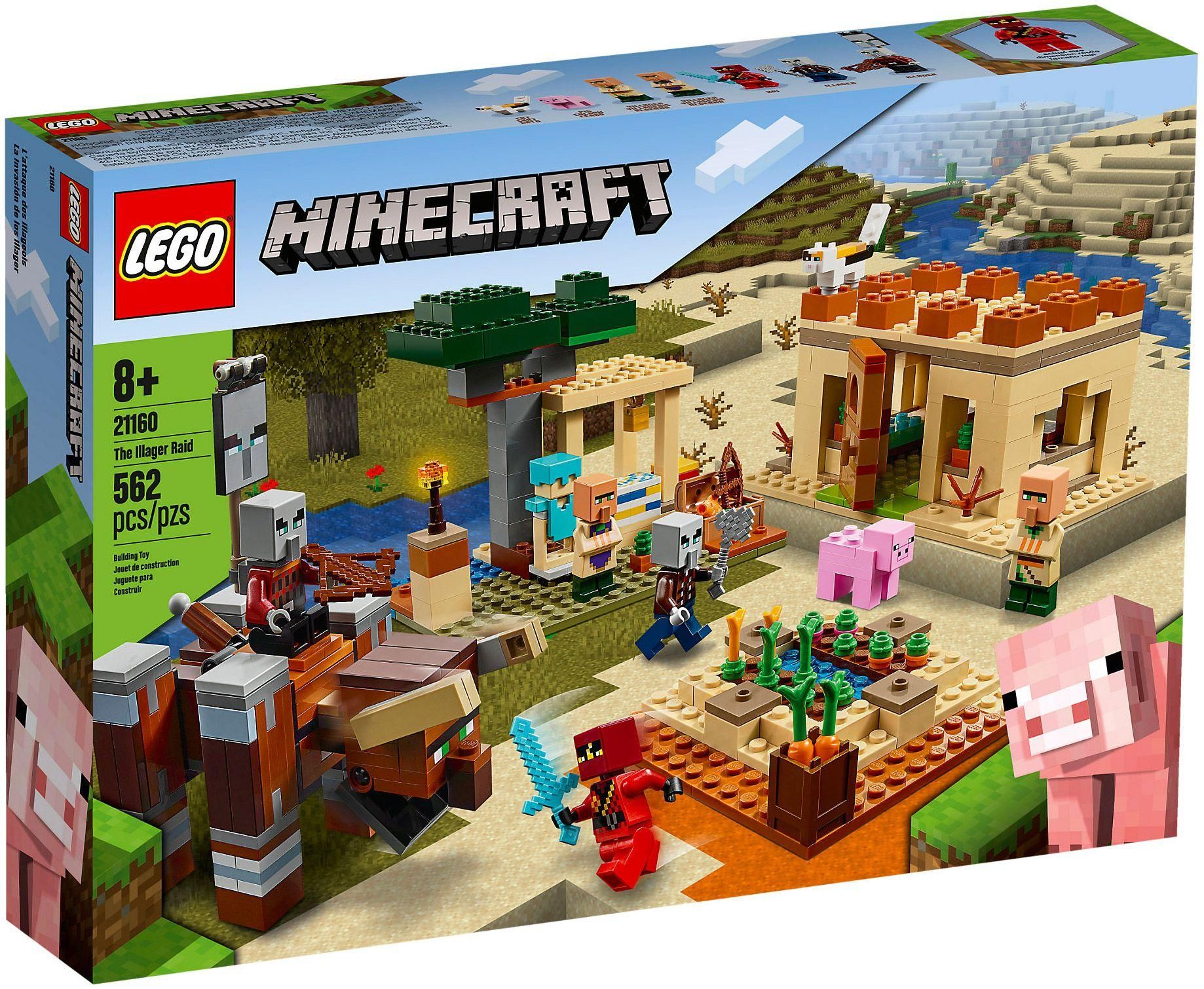 Lego Minecraft - L'attaque Des Illageois - 21160