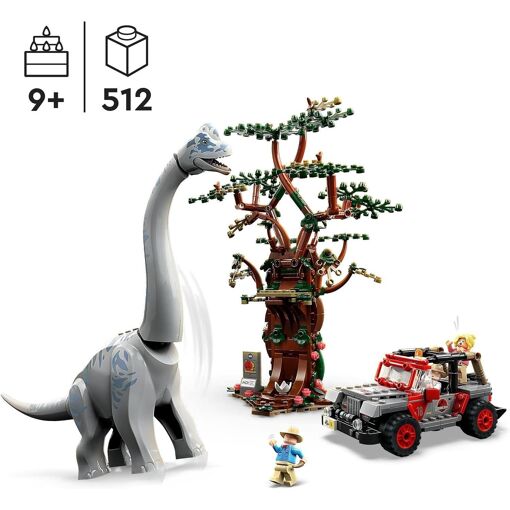 Lego Jurassic World - La Découverte Du Brachiosaure - 76960 - 10