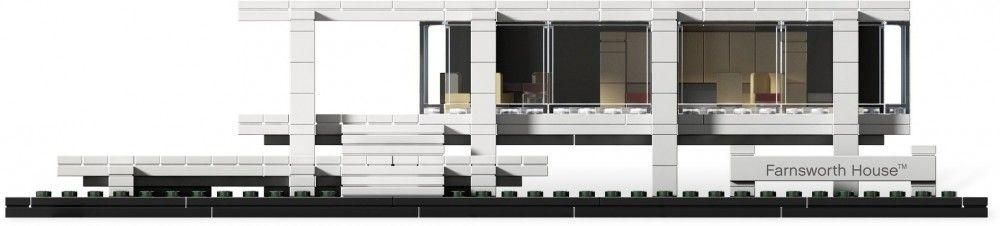 Lego Architecture - Farnsworth House - 21009 - 4