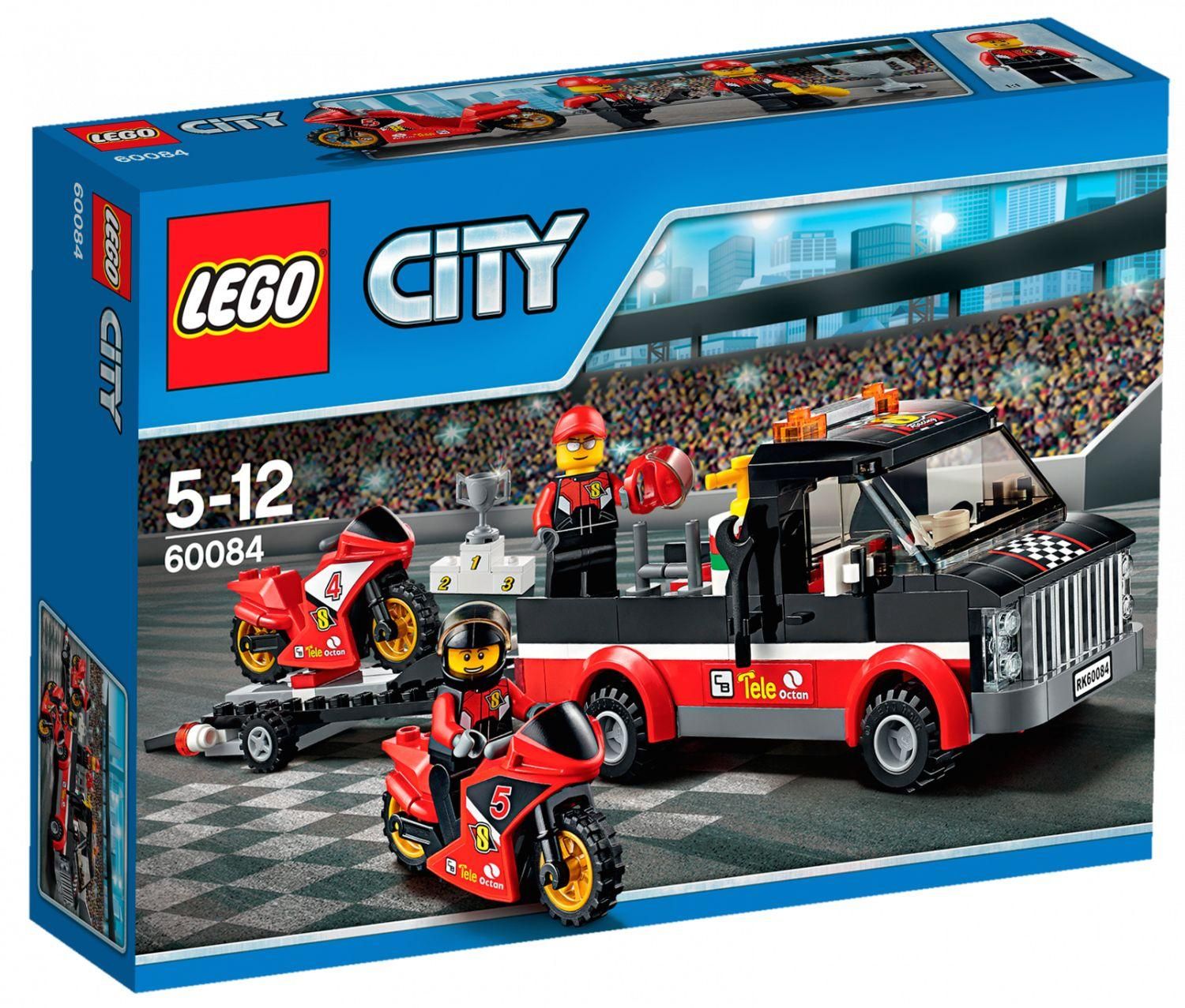Lego City - Le Transporteur De Motos De Course - 60084 - 3