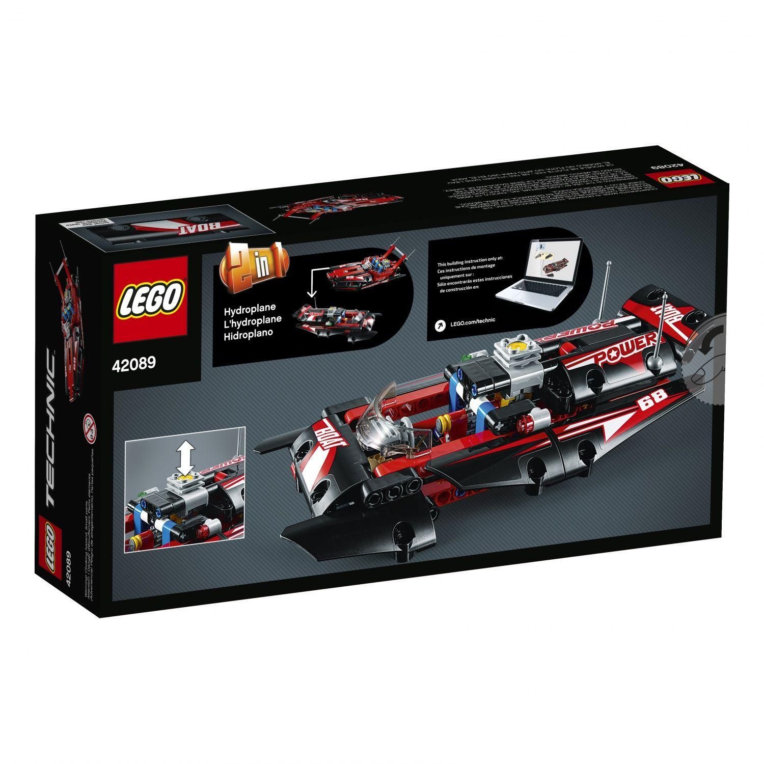 Lego Technic - Le Bateau De Course - 42089 - 3