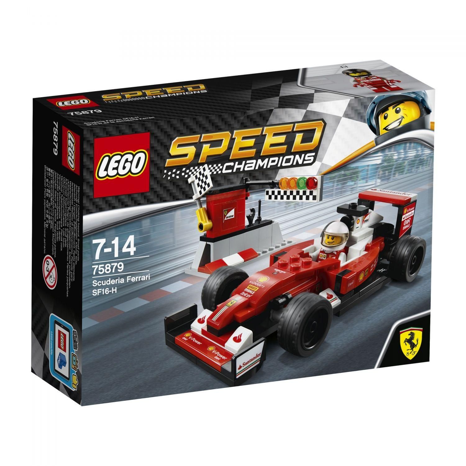 Lego Speed Champions - Scuderia Ferrari Sf16-H - 75879