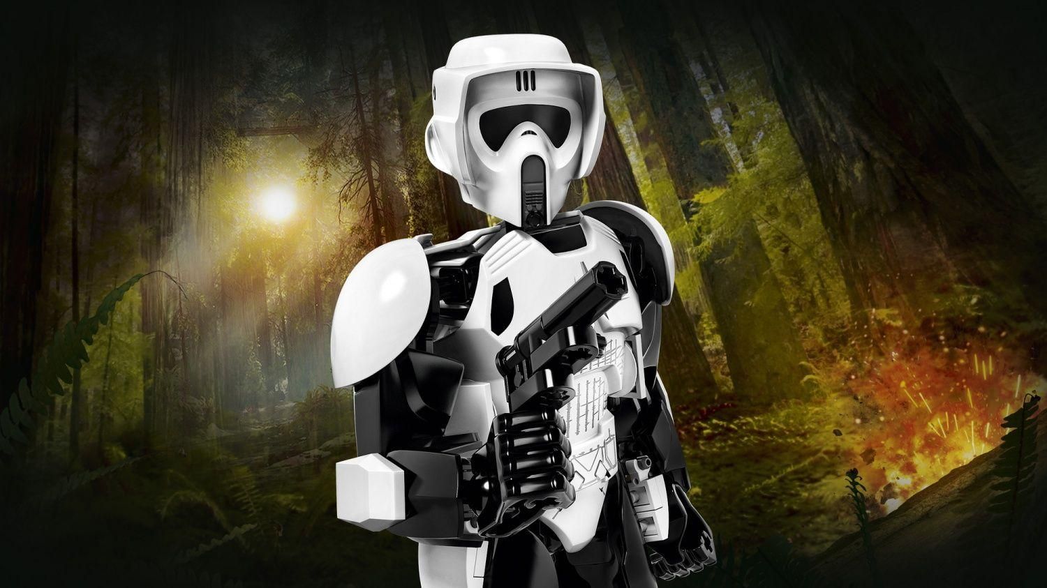 Lego Star Wars - Scout Trooper &amp Speeder Bike - 75532 - 4