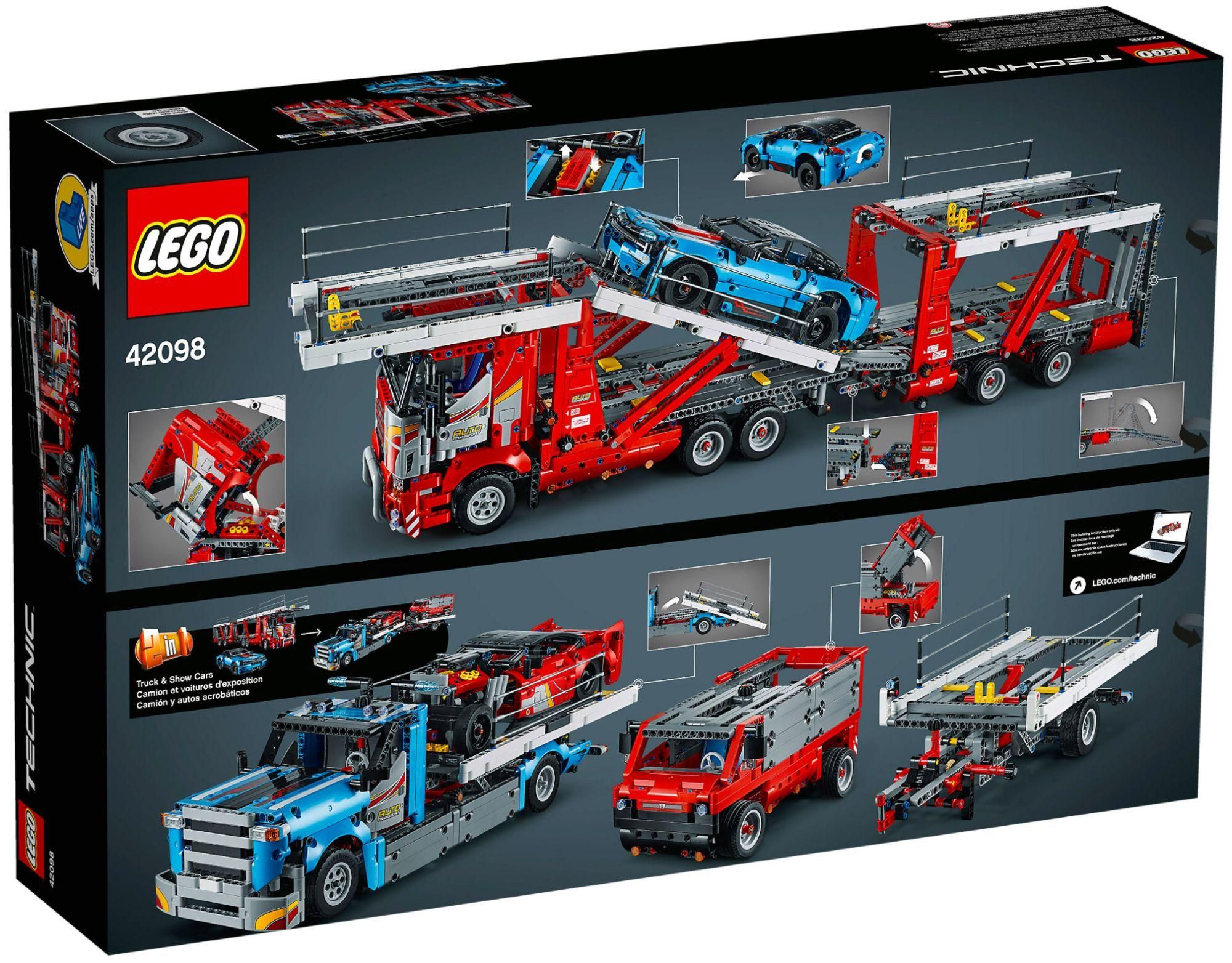Lego Technic - Le Transporteur De Voitures - 42098 - 2