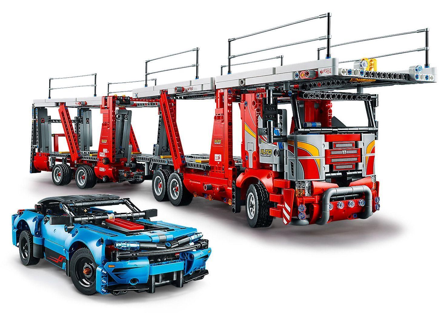 Lego Technic - Le Transporteur De Voitures - 42098 - 4