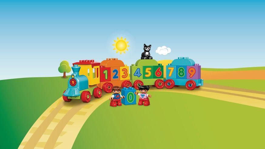 Lego Duplo - Le Train Des Chiffres - 10847 - 4
