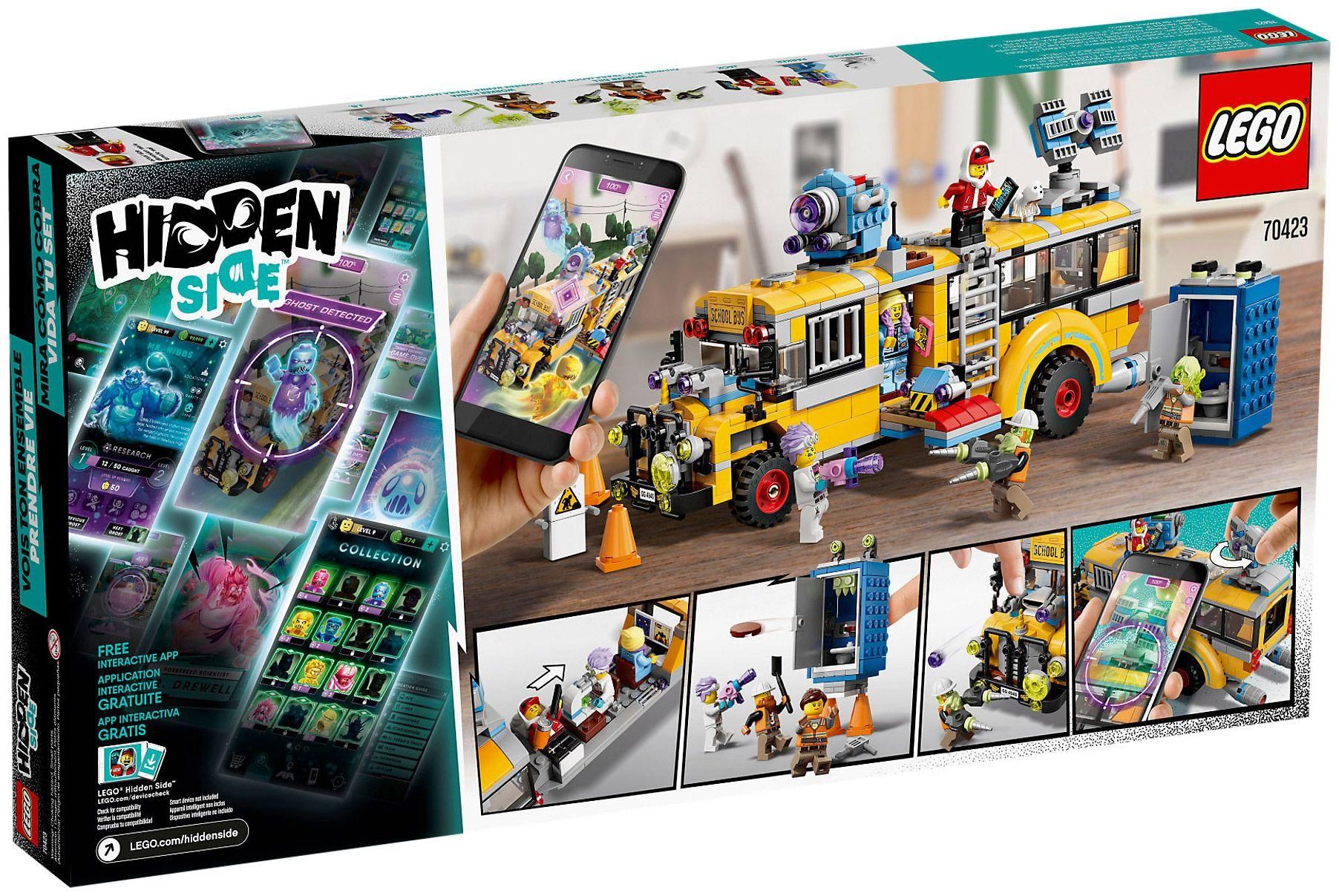 Lego Hidden Side - Le Bus Scolaire Paranormal - 70423 - 2