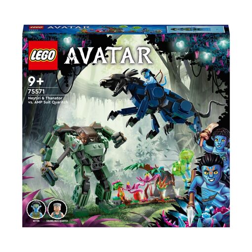Lego Avatar - Neytiri Et Le Thanator Vs. Quaritch Dans L'exosquelette Amp -...
