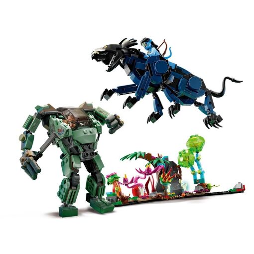 Lego Avatar - Neytiri Et Le Thanator Vs. Quaritch Dans L'exosquelette Amp -... - 4