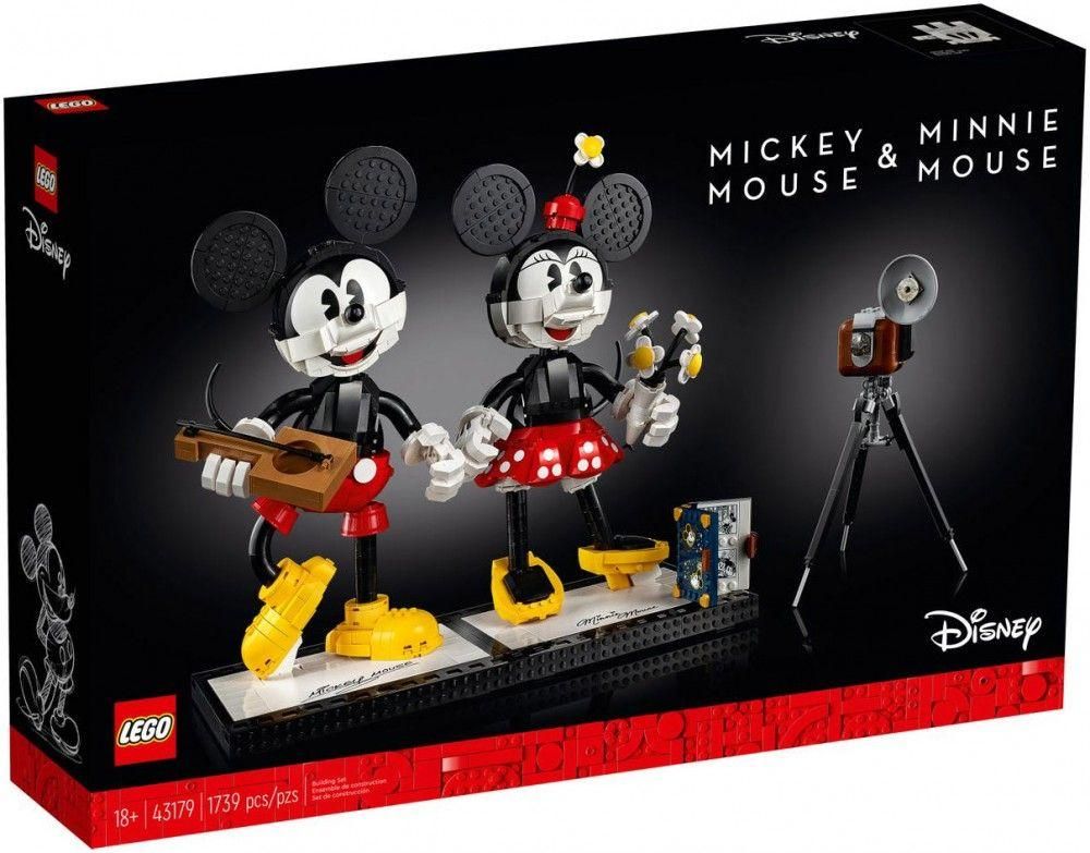 Lego Disney - Personnages � Construire Mickey Mouse Et Minnie Mouse - 43179...