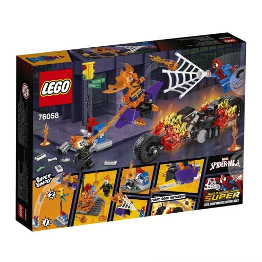 Lego 76058 - Spider-Man : L'�quipe De Ghost Rider - 2