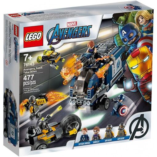 Lego Marvel - L'attaque Du Camion Des Avengers - 76143
