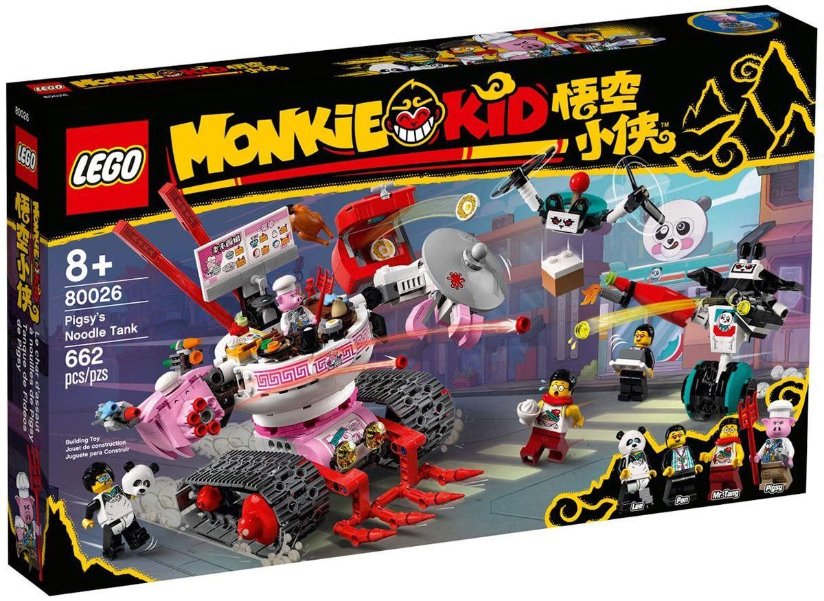 Lego Monkie Kid - Le Char De Nouilles De Pigsy - 80026