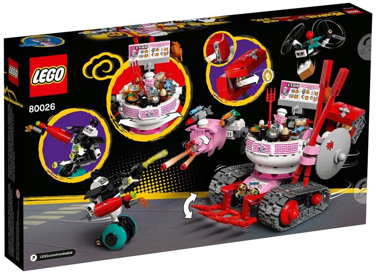 Lego Monkie Kid - Le Char De Nouilles De Pigsy - 80026 - 2