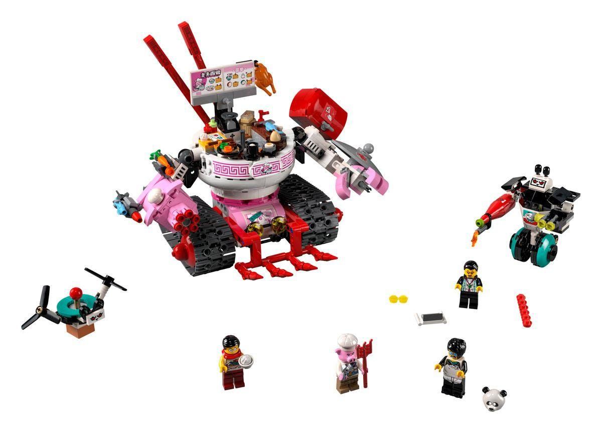 Lego Monkie Kid - Le Char De Nouilles De Pigsy - 80026 - 3