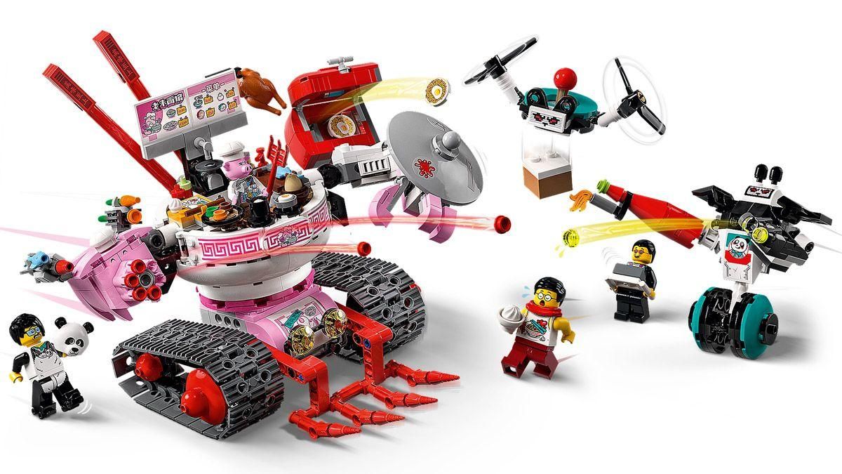 Lego Monkie Kid - Le Char De Nouilles De Pigsy - 80026 - 4