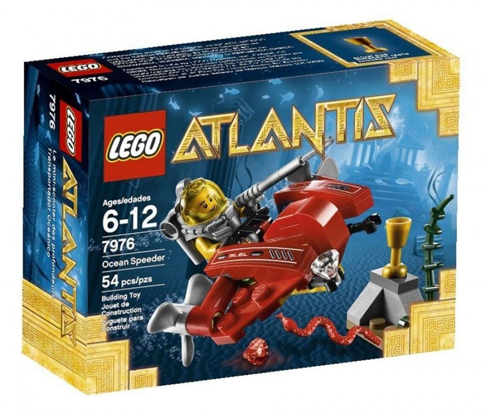 Lego Atlantis - Le Mini-Scooter Des Profondeurs - 7976