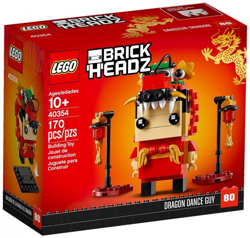 Lego Brickheadz - Danseur Dragon - 40354