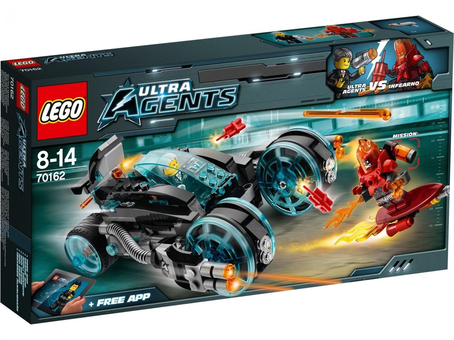 Lego Ultra Agents - L'interception D'infearno - 70162