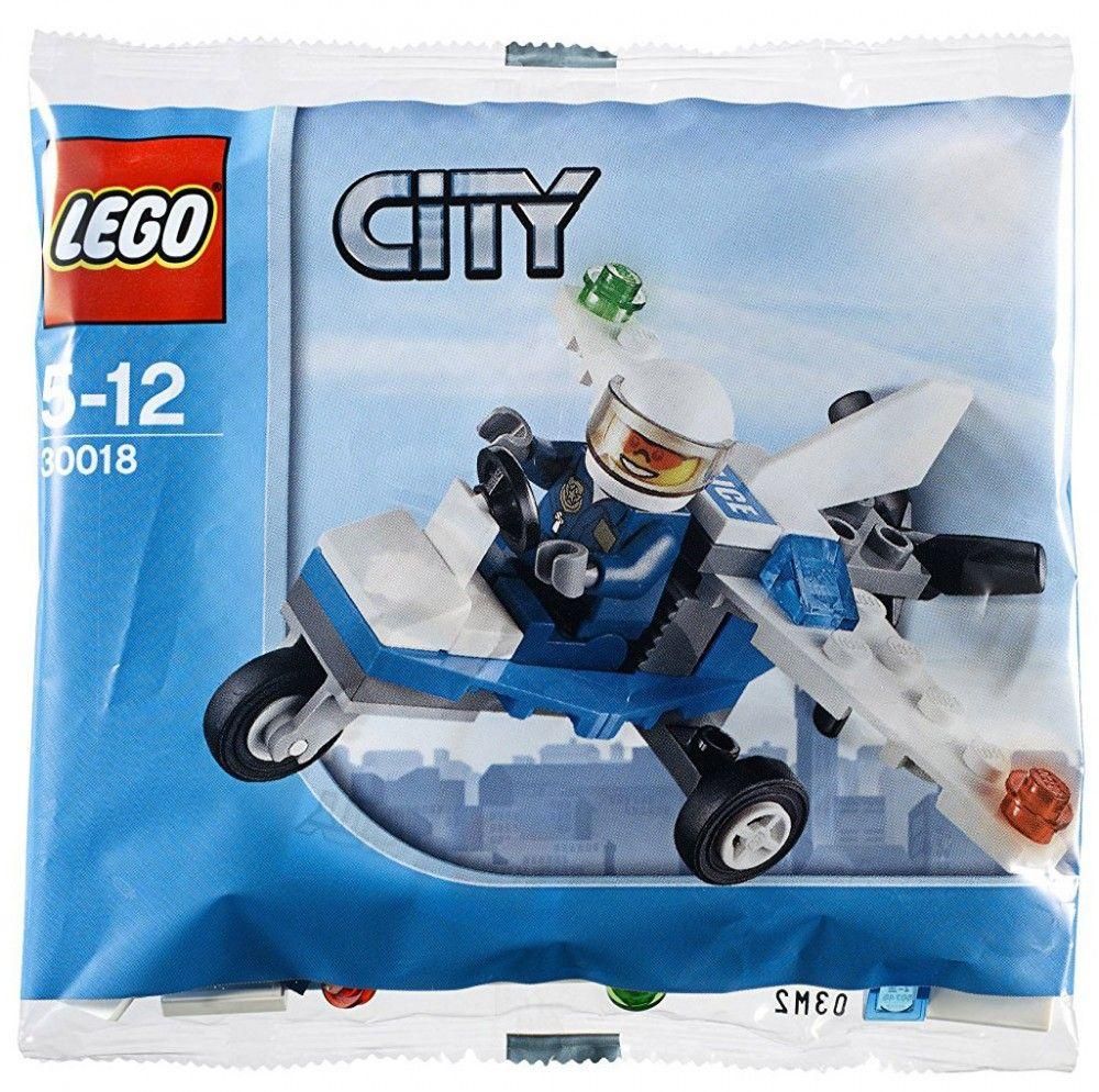 Lego City - L'avion De Police (Polybag) - 30018