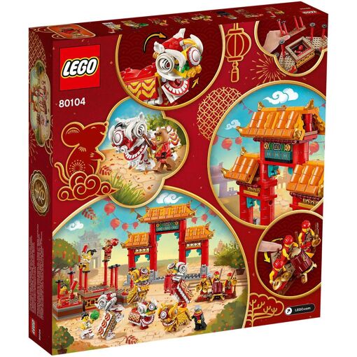 Lego Saisonnier - La Danse Du Lion - 80104 - 2