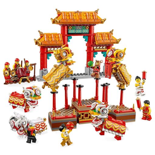 Lego Saisonnier - La Danse Du Lion - 80104 - 4