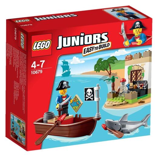 Lego Juniors - La Chasse Au Tr�sor Des Pirates - 10679