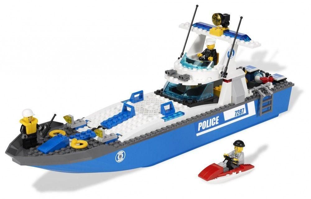 Lego City - Le Bateau De Police - 7287 - 2