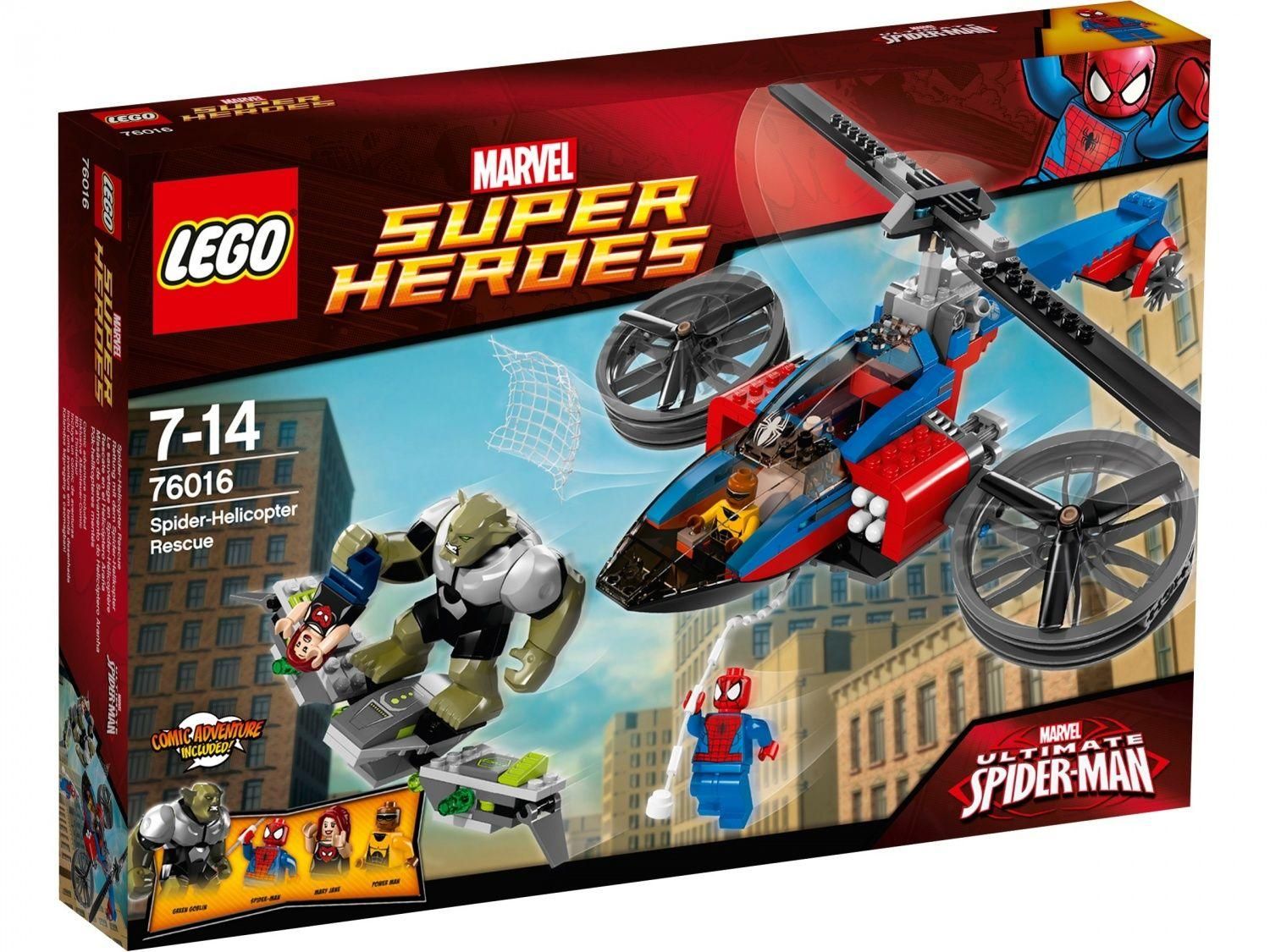 Lego Marvel - Le Sauvetage En Spider-H�licopt�re - 76016 - 2