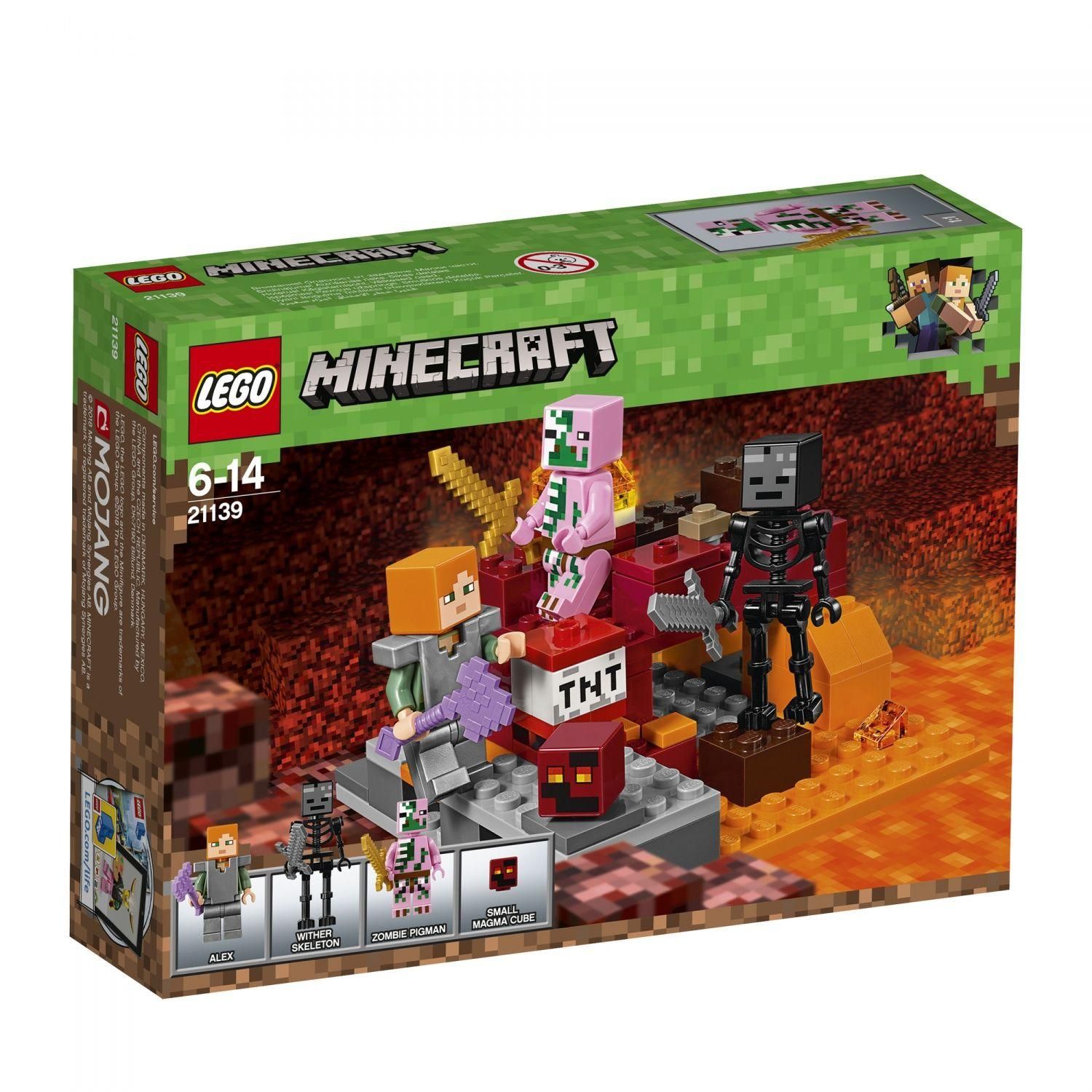 Lego Minecraft - La Bataille Du Nether - 21139