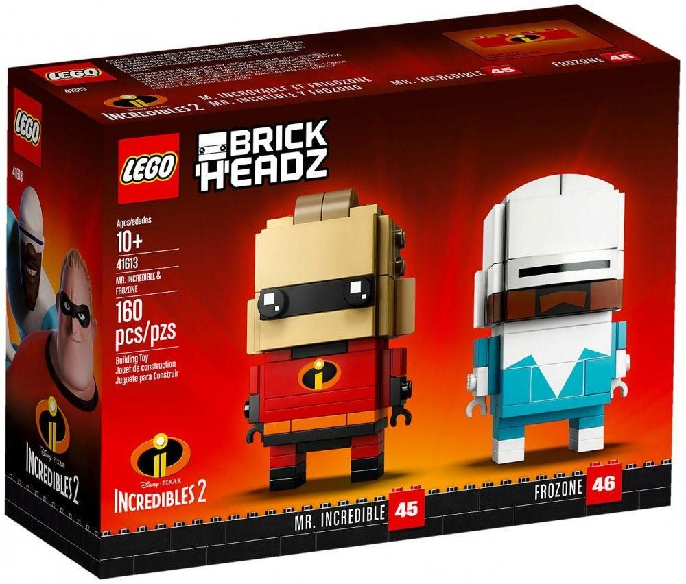 LEGO BrickHeadz - M. Indestructible et Frozone (Les indestructibles 2) -  41613 | Rakuten, image size:1000x852