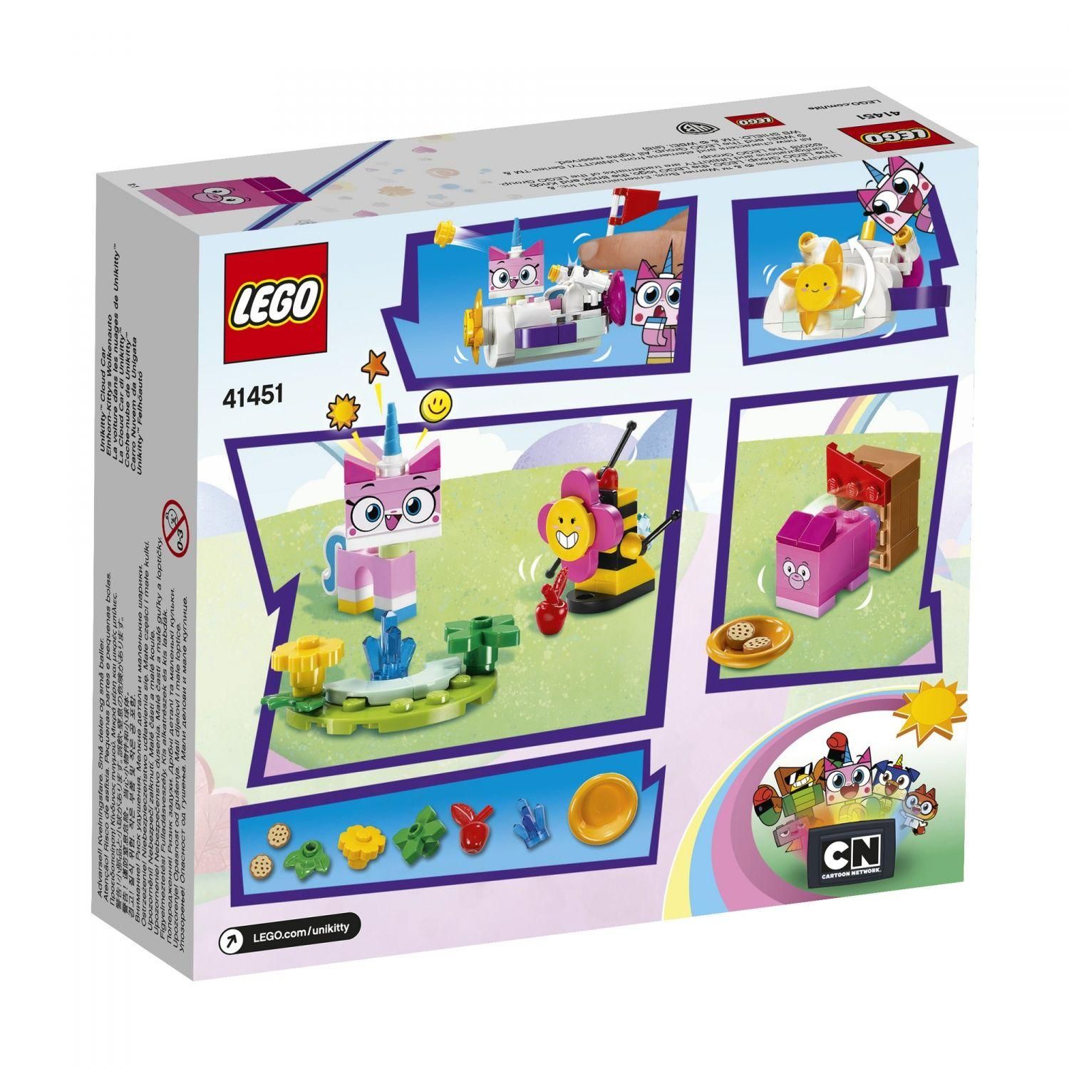 Lego Unikitty - La Voiture Dans Les Nuages De Unikitty - 41451 - 2