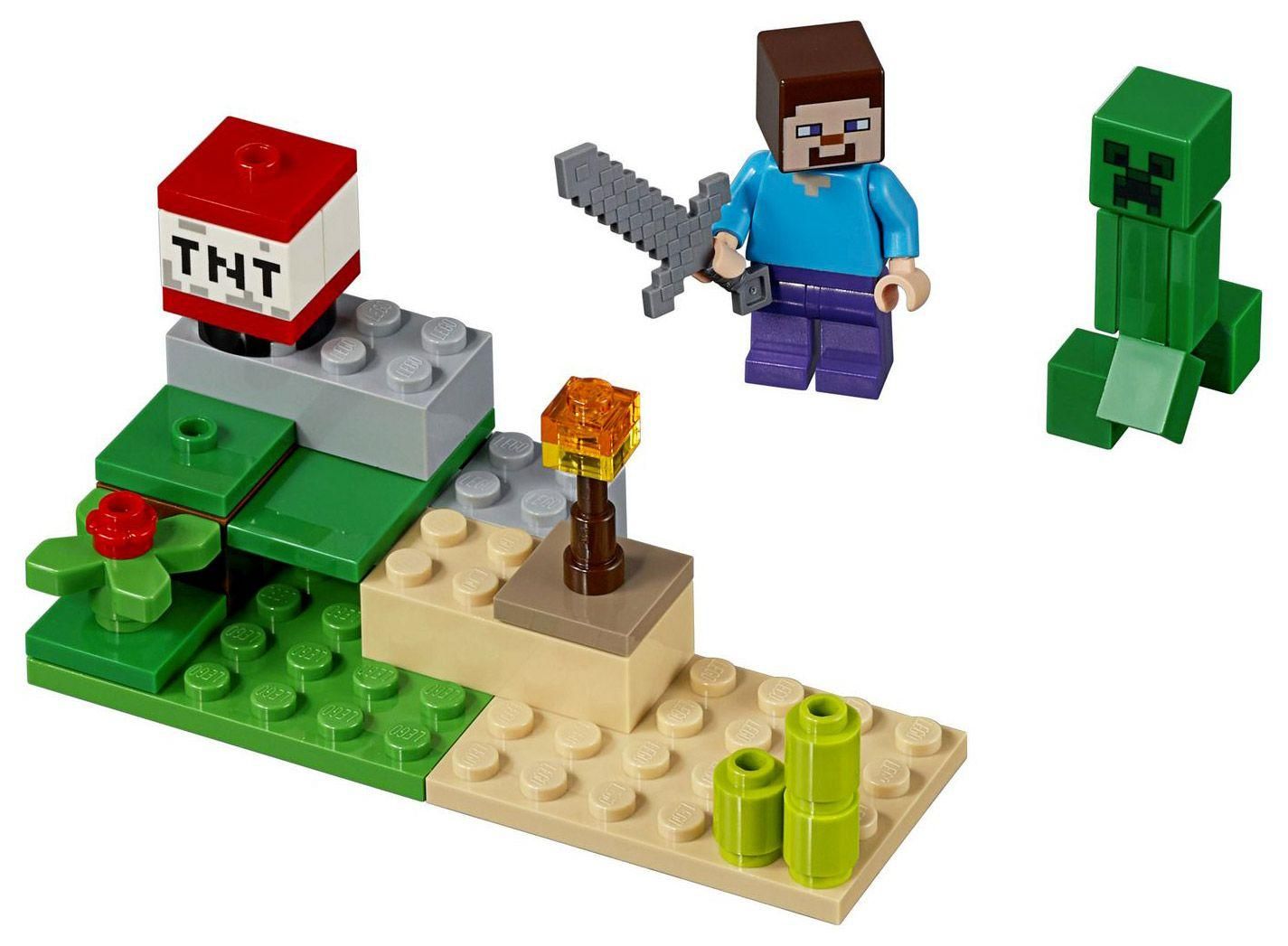 Lego Minecraft - Minecraft Steve And Creeper Set (Polybag) - 30393 - 2