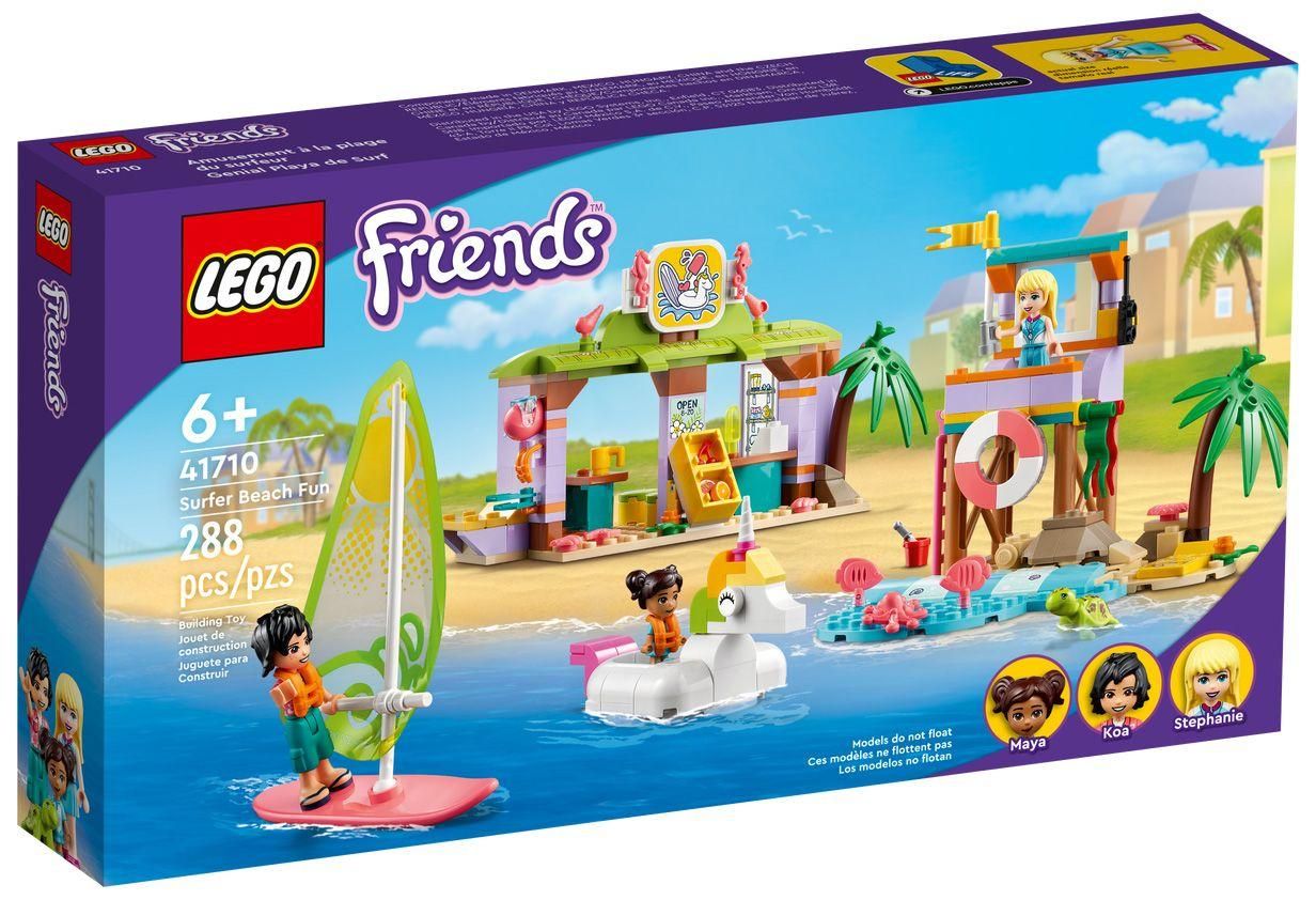 Lego Friends - Animation Et Surf  La Plage - 41710