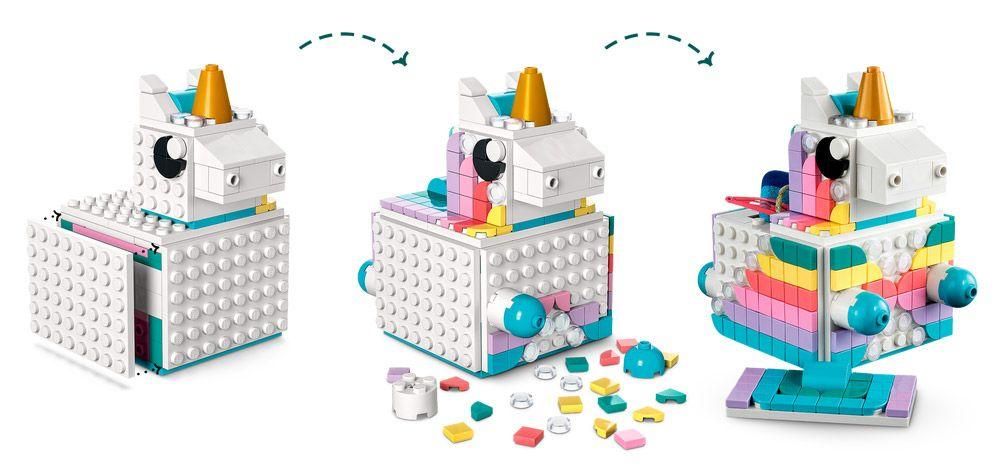 Lego Dots - Le Kit Cratif Familial Licorne - 41962 - 4