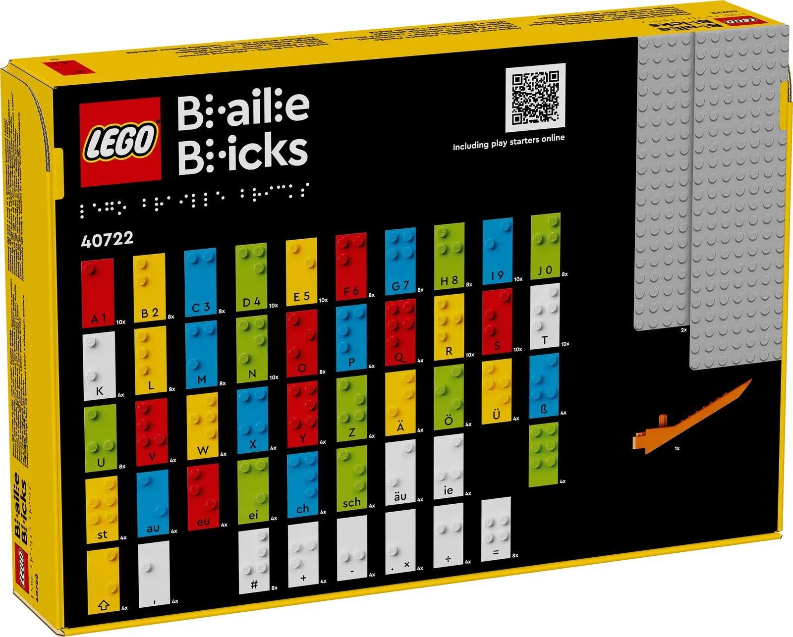 Lego - D�couvrir Le Braille - Alphabet Allemand - 40722 - 2