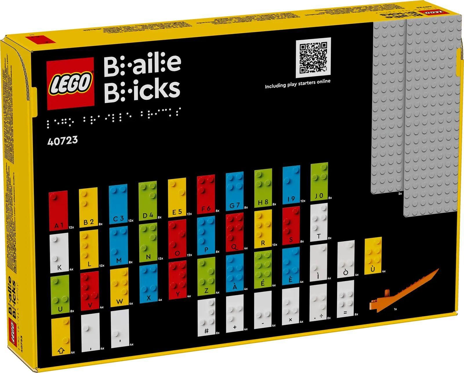 Lego - D�couvrir Le Braille - Alphabet Italien - 40723 - 2