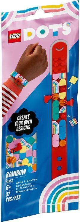 Lego Dots - Bracelet Avec Des Charms - Arc-En-Ciel - 41953