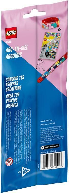Lego Dots - Bracelet Avec Des Charms - Arc-En-Ciel - 41953 - 2