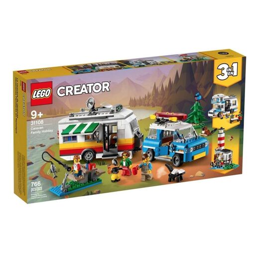 Lego Creator - Les Vacances En Caravane En Famille - 31108
