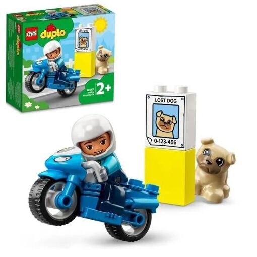 Lego Duplo - La Moto De Police - 10967 - 2