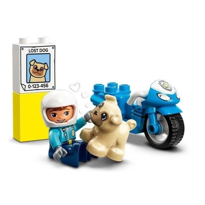 Lego Duplo - La Moto De Police - 10967 - 4