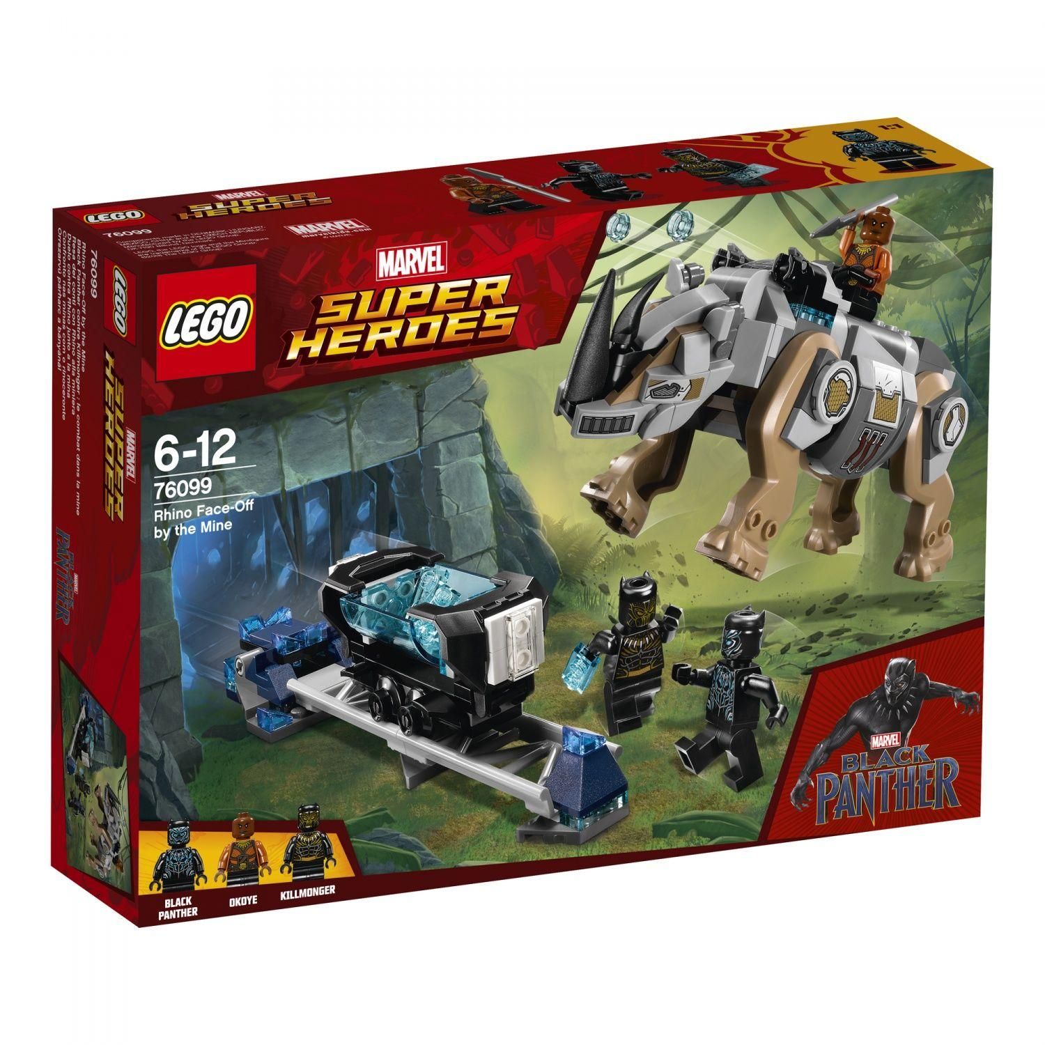 Lego 76099 - Black Panther Contre Killmonger : Le Combat Dans La Mine